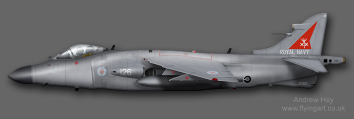 Sea Harrier FA.2 ZD610 800 NAS